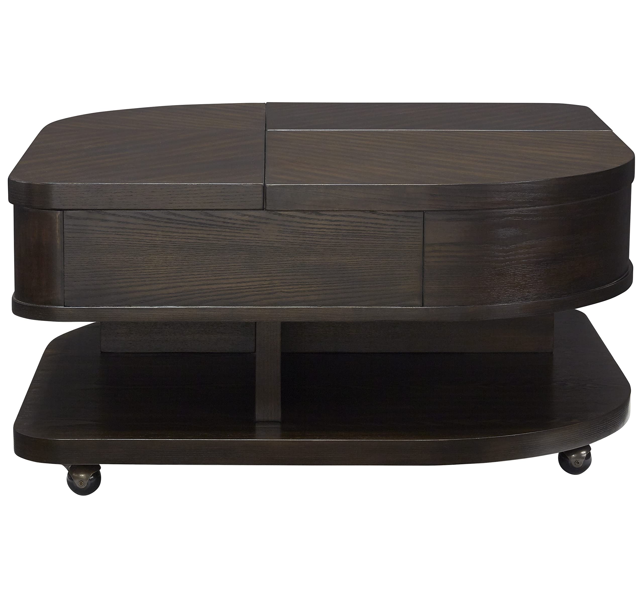 Progressive Furniture Grove Park Wedge Double-Lift Cocktail Table - Thumbnail 4