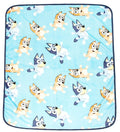 Jay Franco Bluey And Bingo 40 X 50 Inch Plush Travel Throw - Kids Super Soft Bedding