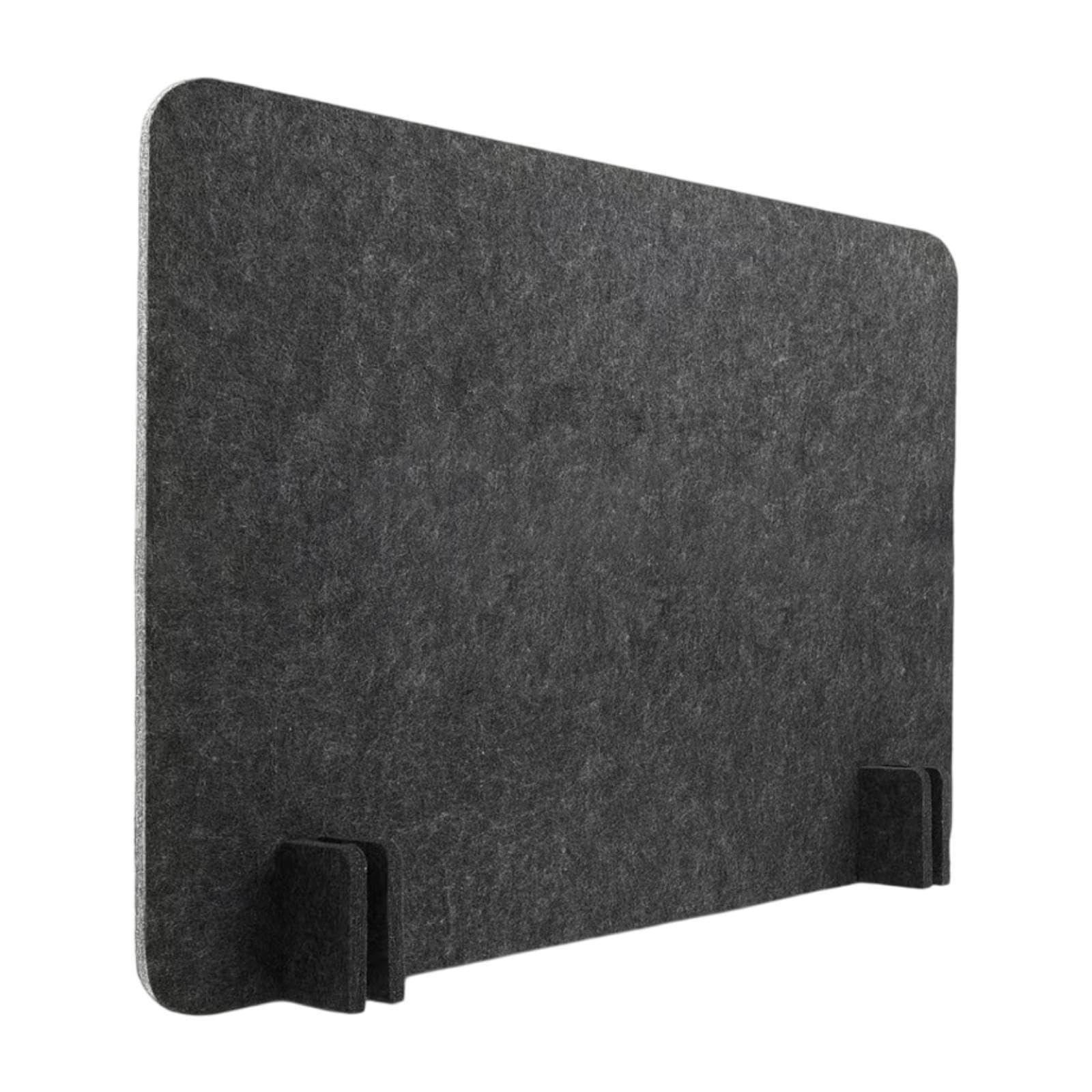 Jazzy Pearls Acoustic Desk Divider Soundproof Desktop Partition For Home Office Dormitory 60Cmx60Cm Black And GreyHome & Garden
