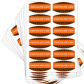 Youok Chocolate Chip Grocery Store Food Labels,Gift Stickers,Party Stickers,Wedding Favour Lables,Oval Shape 504 Total Adhesive