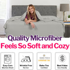Deep Pocket Queen Bed Sheets - 4-Piece Includes: Real 16    Inch Extra Deep Pocket Fitted Sheet [Best-Fit For 14   -18 Mattress]
