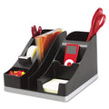 All-In-One Caddy, 8 X 9 1/4 X 5 1/4, Black/Silver