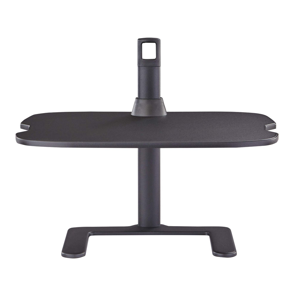 Safco Products 2180BL Stance Height-Adjustable Laptop Stand, Black