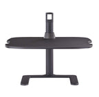 Safco Products 2180BL Stance Height-Adjustable Laptop Stand, Black
