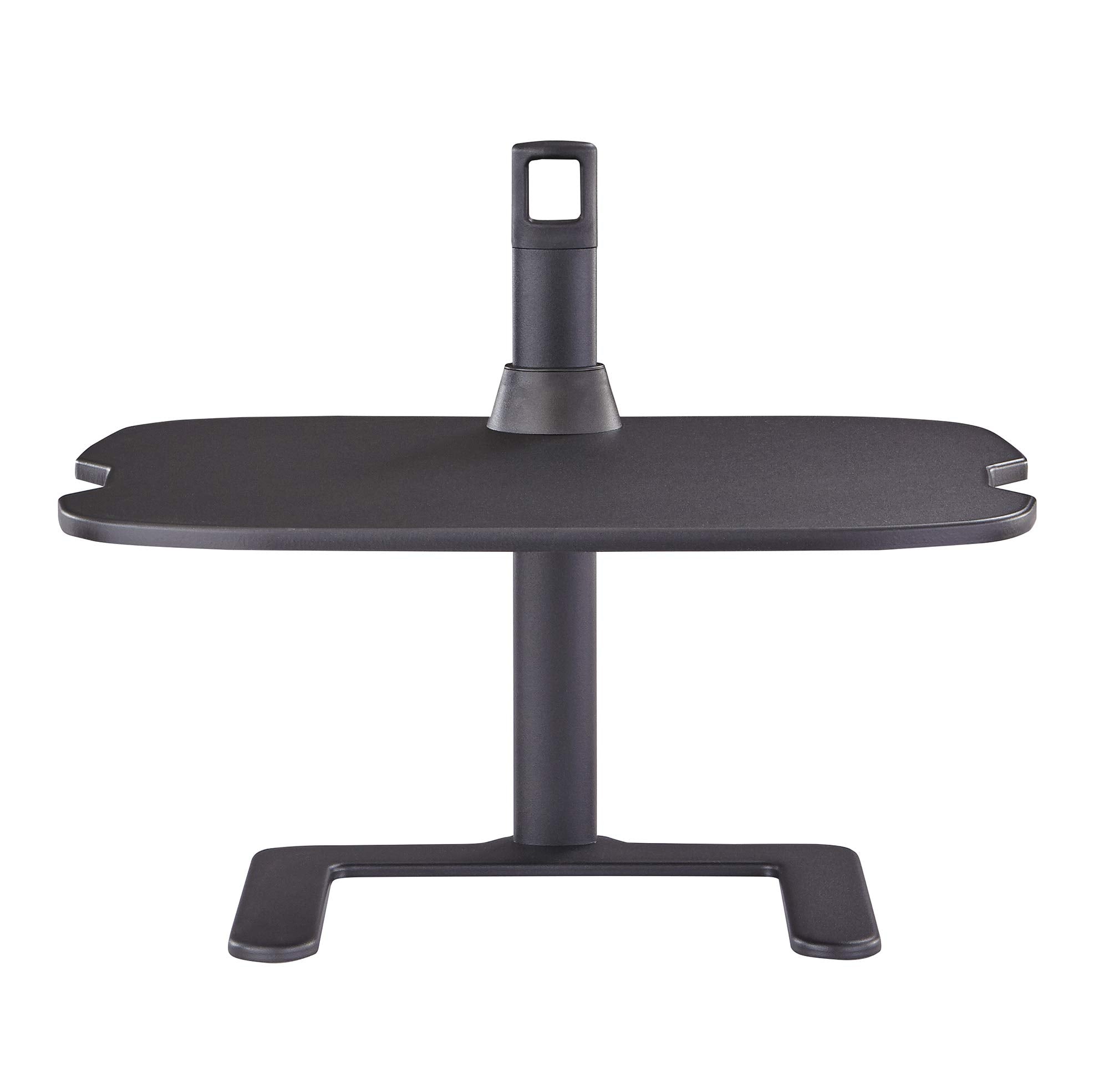 Safco Products 2180BL Stance Height-Adjustable Laptop Stand, Black