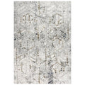 Spring 3'11" X 5'6" Abstract Stone/Beige/Gray/White/Brown Power-Loomed Area Rug