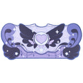 Geekshare Large Gaming Mouse Pad Dark Purple Non-Slip Rubber Back Mouse Pad Big Desk Mat For Keyboard And Mouse,Perfect For Gami
