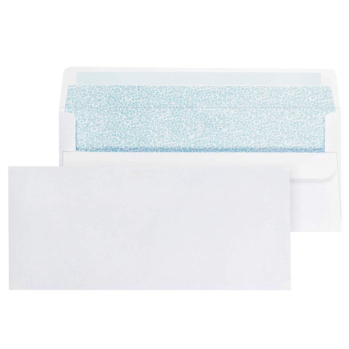 Mead #10 Business Envelope, Self Seal, Security Tinted, 4-1/8' X 9-1/2', White, 100/Box (Co284)