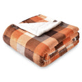 Sochow Buffalo Plaid Sherpa Fleece Throw Blanket, Double-Sided Checkered Super Soft Luxurious Bedding Blanket 50 X 60 Inches, Or