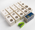 Boen Coin Flips 10 Assorted Sizes 1000Pcs Coin Holders For Colletors The Coin Collection Supplies Include A Mini Stapler The Coi