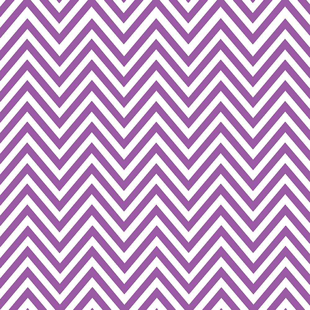 Con-Tact Brand Creative Covering Self-Adhesive Vinyl Drawer and Shelf Liner, 18'' x 20', Chevron Purple