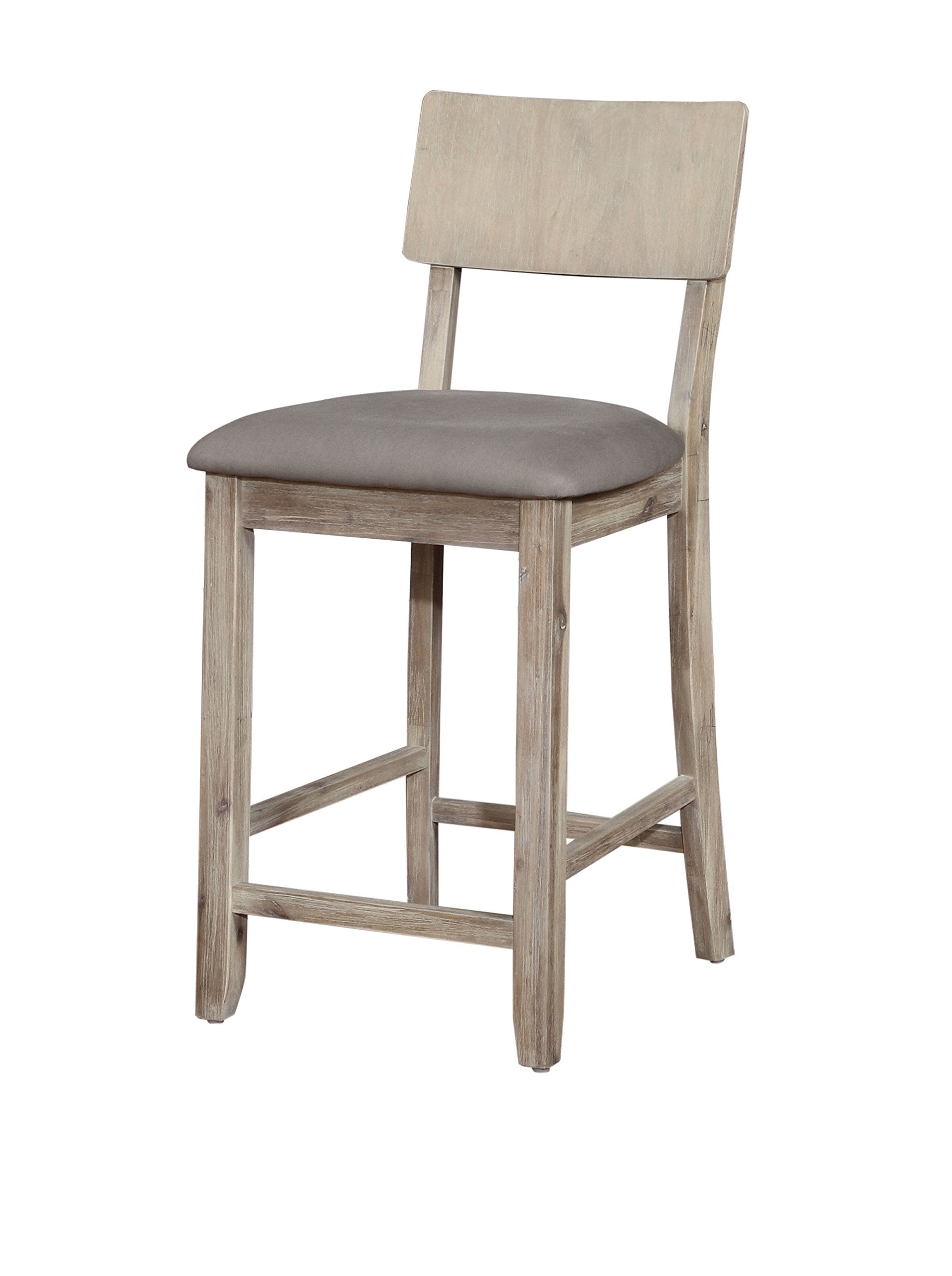 Jordan 24 In Gray Wash Counter Stool