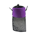 CALANDIS Mesh Clothespin Bag Stable Storage Bag for Household Wardrobe Indoor Outdoor Purple | Clotheslines & Laundry Hangers | 