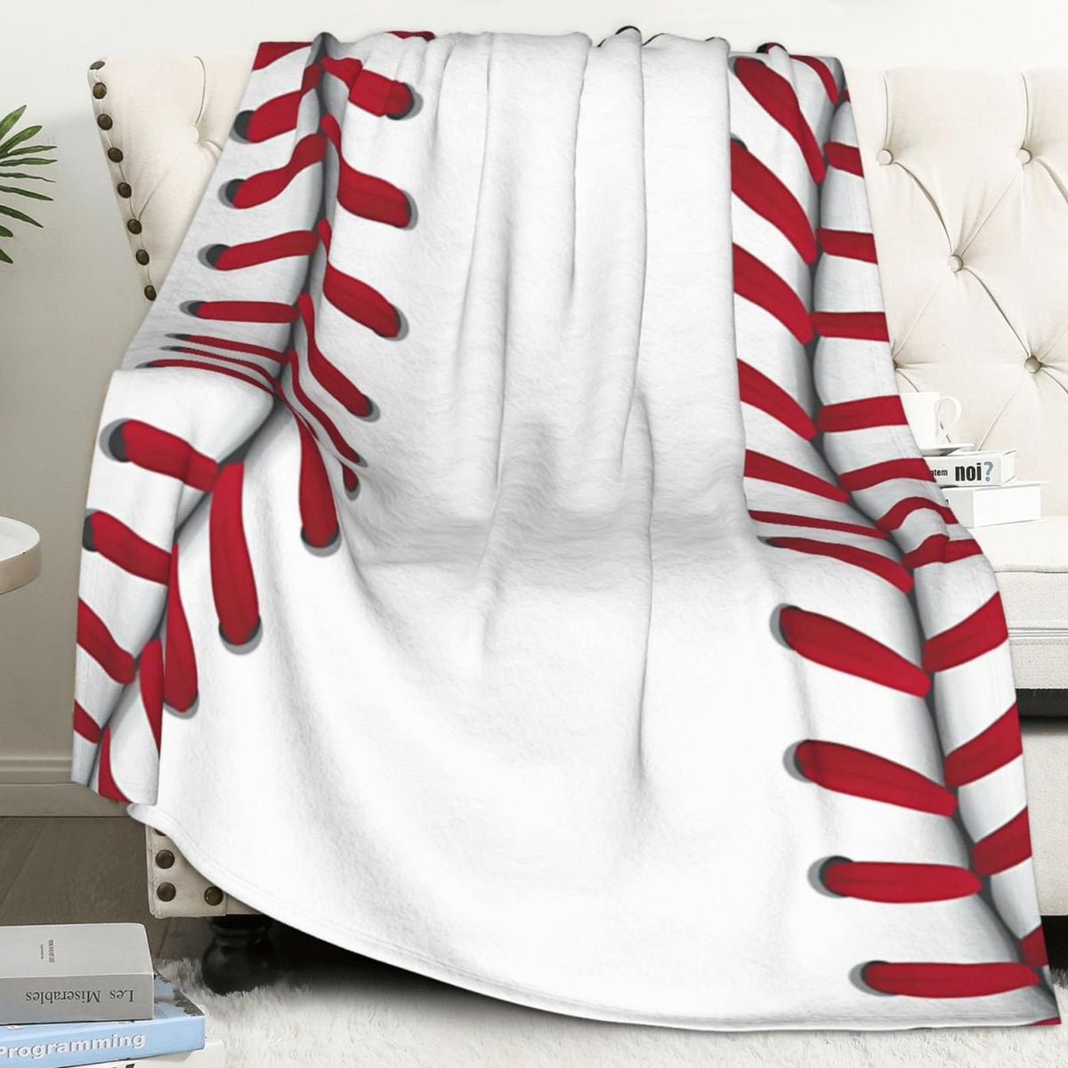 Auivty Baseball Blanket Baseball Gifts For Boys 8-12 Baseball Team Coach Gifts Fleece Throw Blanket Kids Men Baseball Lover For