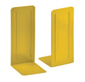 Acrimet Sleek Minimalist Metal Bookends With Non-Slip Base, Modern Decorative Book Holder, Book Shelf Holder For Home Office Org