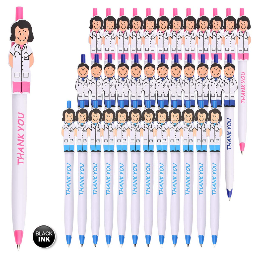 Sikao Cute Doctor Pen Thank You Caring Pens Gift For Doctors Medical Staff Assistants Healthcare Workers Women Coworkers Pharmac