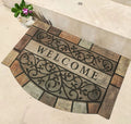 Welcome Door Mats 24'X36' Heavy Duty Front Door Mat Outdoor Large Doormats With Non-Slip Rubber Backing Outdoor Welcome Mats F