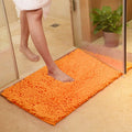 vctops Fall Plush Chenille Bath Rugs Extra Soft and Absorbent Microfiber Shag Rug, Non-Slip Runner Carpet for Tub Bathroom Showe