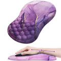 Mouse Pad Wrist Support, Laokiiy Ergonomic Mouse Pad With Wrist Rest, Comfortable Computer Mouse Pad For Laptop, Pain Relief Mou