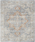 HomeRoots 521721 9 x 12 ft. Oriental Power Loom Rectangle Area Rug Gray