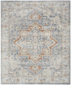 HomeRoots 521721 9 x 12 ft. Oriental Power Loom Rectangle Area Rug Gray
