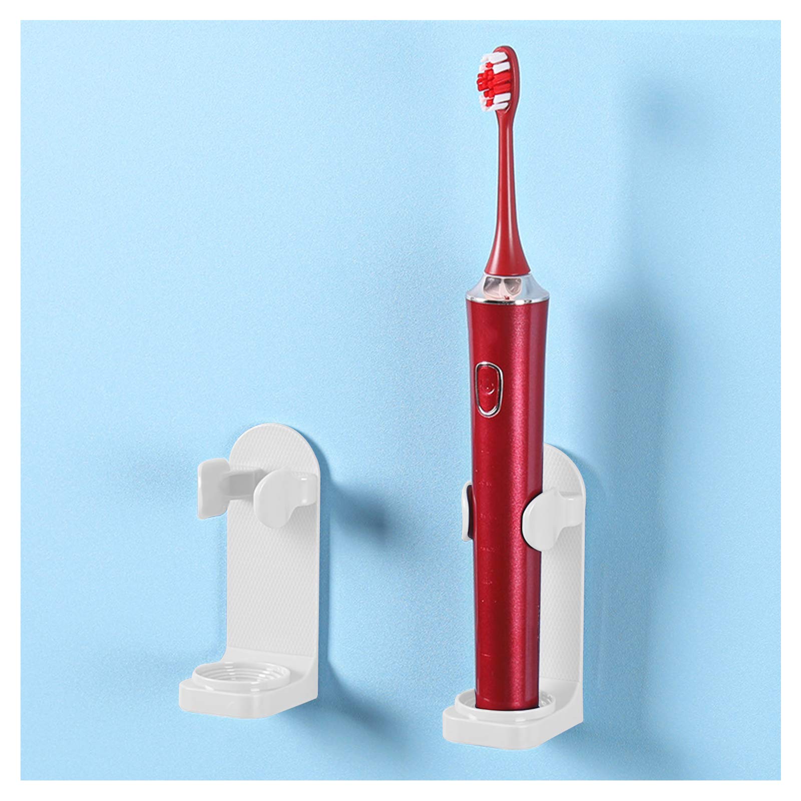 Andiker Electric Toothbrush Holder, Wall Mounted,Space-Saving Tooth Brush Stand To Keep Drying (2)