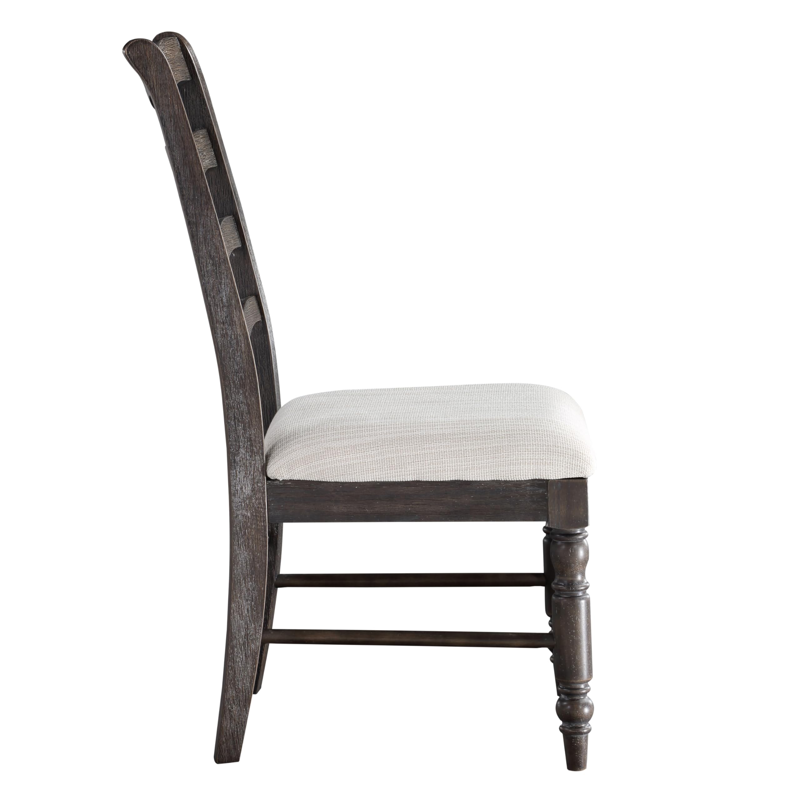 Steve Silver Furniture Hutchins 9pc Dining Table Set, Includes One 59 to 95-Inch Dining Table with Two 18-Inch Leaves and 8 Upholstered Side Chairs, Dining Room, 59" L x 42" W x 30" H, Brown