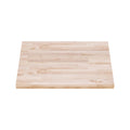 DuraSteel Maple Butcher Block Countertop - 30 x 30 Wood Tabletop - Work Bench Slab Top for Cabinet, Kitchen, Restaurant, Coffee,