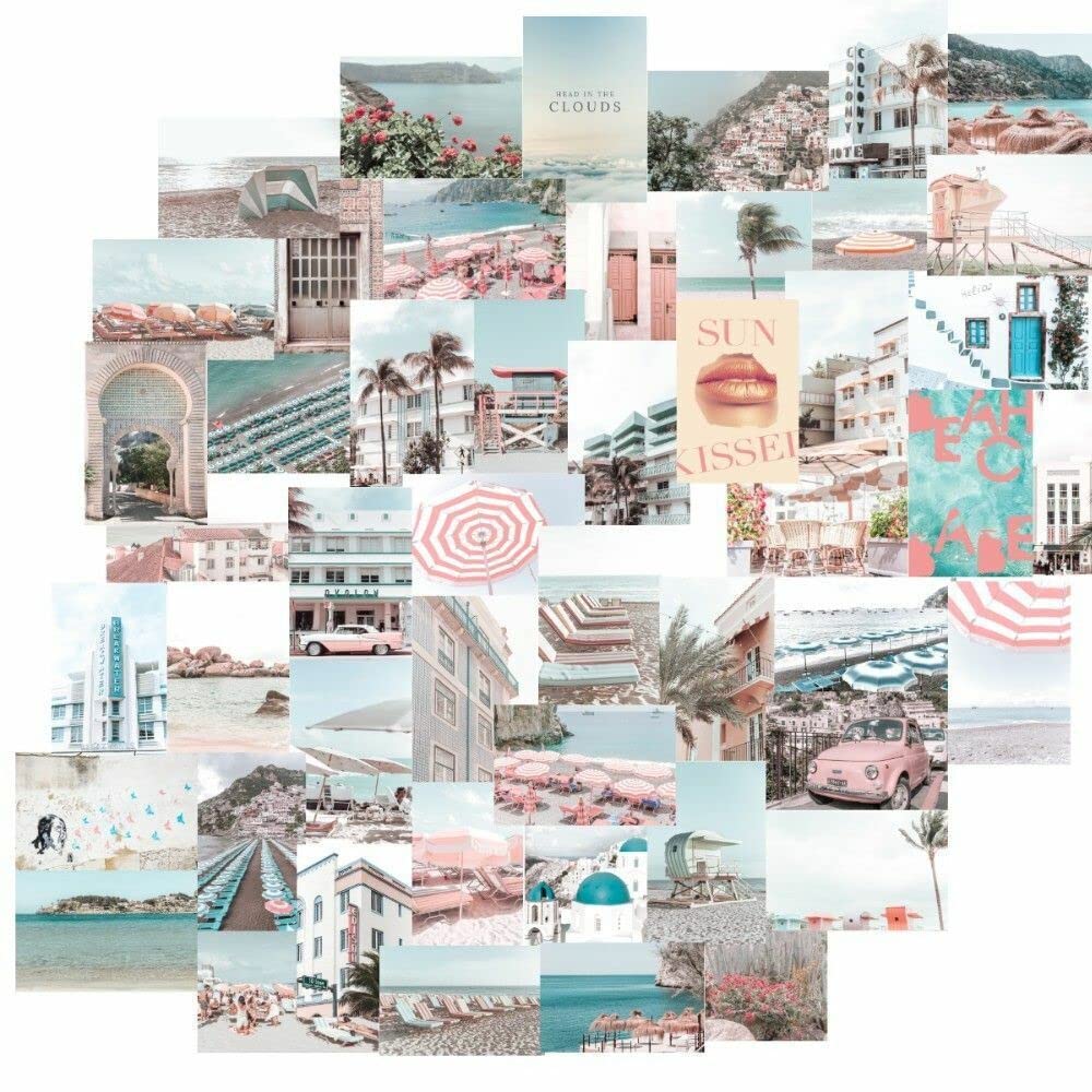 HomeRoots Sun Kissed Photo Collage Wall Art