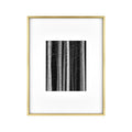 MCS Master & Co. Foundry Metal Gallery Wall Frame, Brass, 14 x 18 in matted to 8 x 10 in
