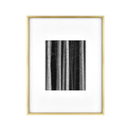 MCS Master & Co. Foundry Metal Gallery Wall Frame, Brass, 14 x 18 in matted to 8 x 10 in