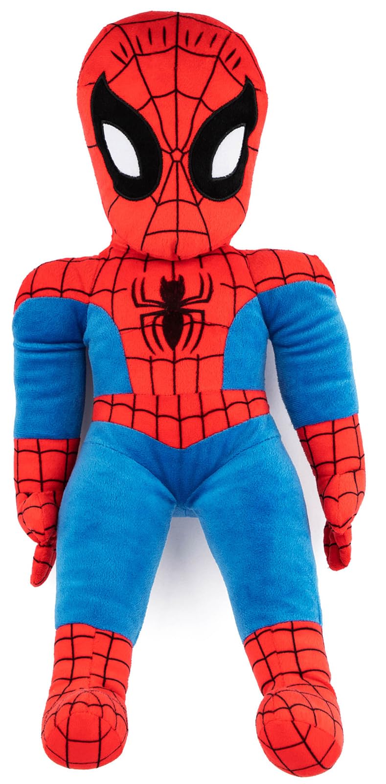 Jay Franco Marvel Super Hero Adventures Toddler Spiderman Plush Stuffed Pillow Buddy - Super Soft Polyester Microfiber, 20 Inch