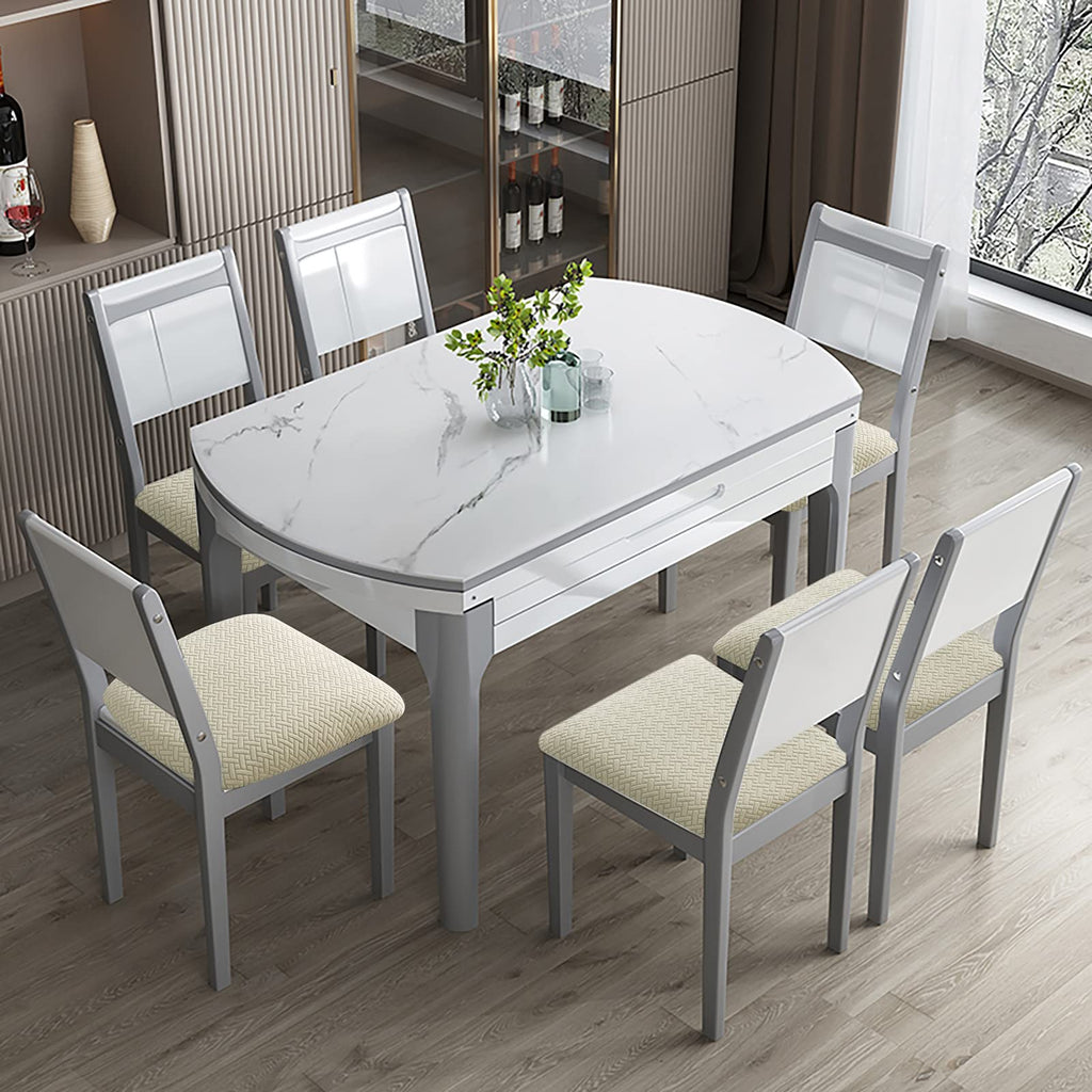 Genina Waterproof Seat Covers For Dining Room Chairs Covers Dining Chair Seat Covers Kitchen Chair Covers Slipcovers (Beige, 2 Pcs)