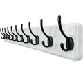 WEBI Coat Rack Wall Mount,38 9/16 Long,10 Hooks,Coat Hooks Wall Mounted Large Coat Hanger Wall Hooks for Hanging Coats,Clothes,J