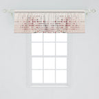 Ambesonne Polka Dot Window Valance Pack Of 2, Surreal Composition Of Dreamy Spots Art Modern Pastel Abstract Rounds, Rod Pocket Curtain Valances Kitchen Bedroom, 54' X 18',Blush Lilac And Eggshell
