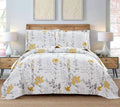 Quilt Set Twin Floral Bedspread Coverlet Twin Floral Quilts Bedding Spring Summer Lightweight Quilts Bedspread Reversible Beddin