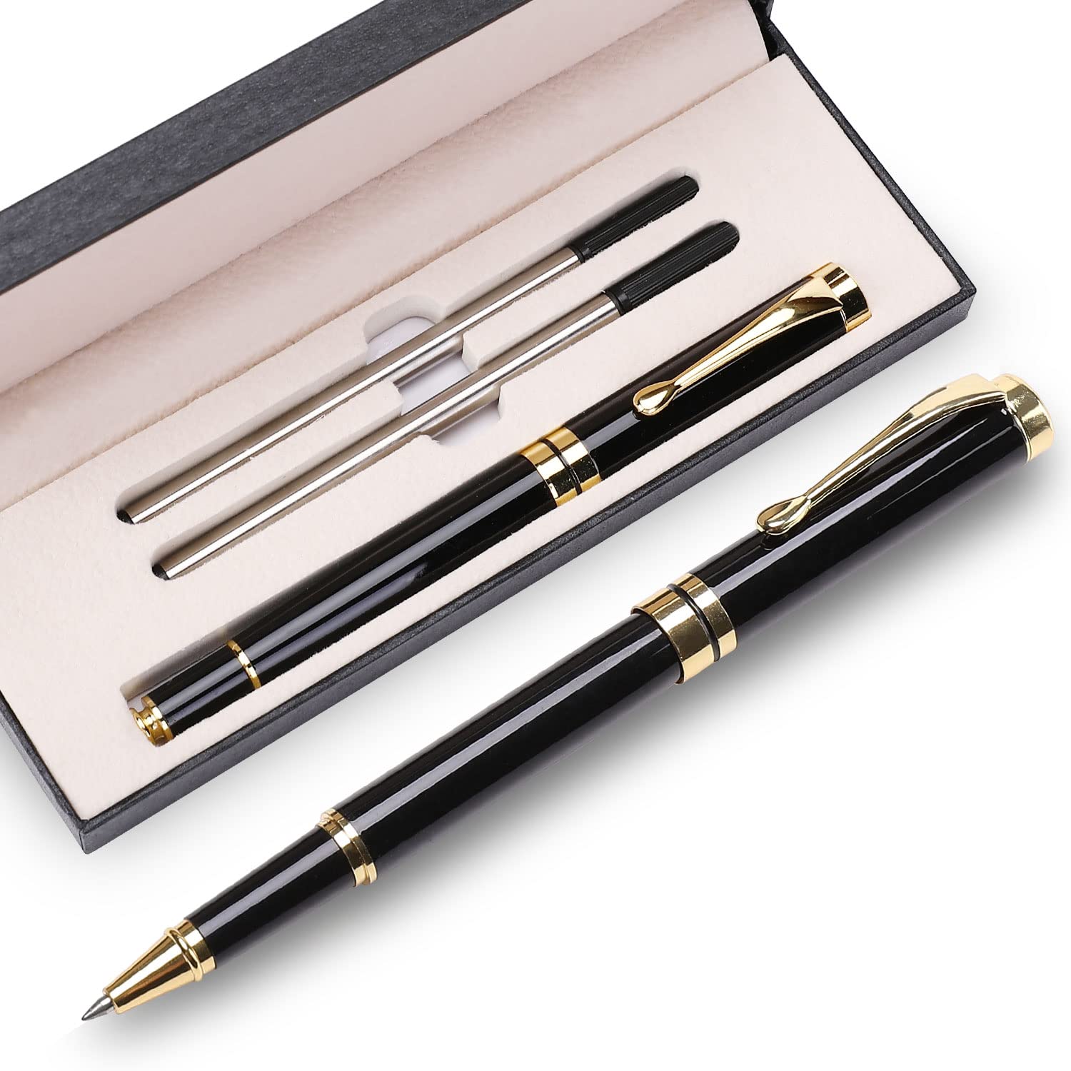 Yivonka Luxury Ballpoint Pens Best Ball Pen Gift Set For Men & Women Professional Executive Office Nice Ballpens Classy Gift Box