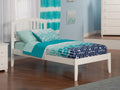 Atlantic Furniture AR8821002 Richmond Platform Bed with Open Foot Board, Twin, White