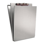 Saunders 10017 A-Holder Aluminum Form Holder 1/2-Inch Clip Cap 8 1/2 X 12 Sheets Silver