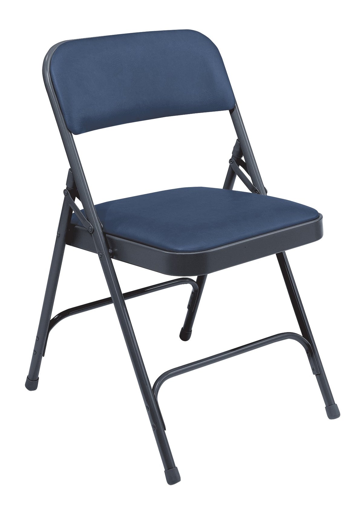 National Public Seating Premium Steel & Vinyl Folding Chair - 4 Pack