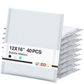 Ucgou Bubble Mailers 12X16 Inch 40 Pack Usable Size 12X15 Inch Large Padded Envelopes White Waterproof Packaging Bags For Shippi