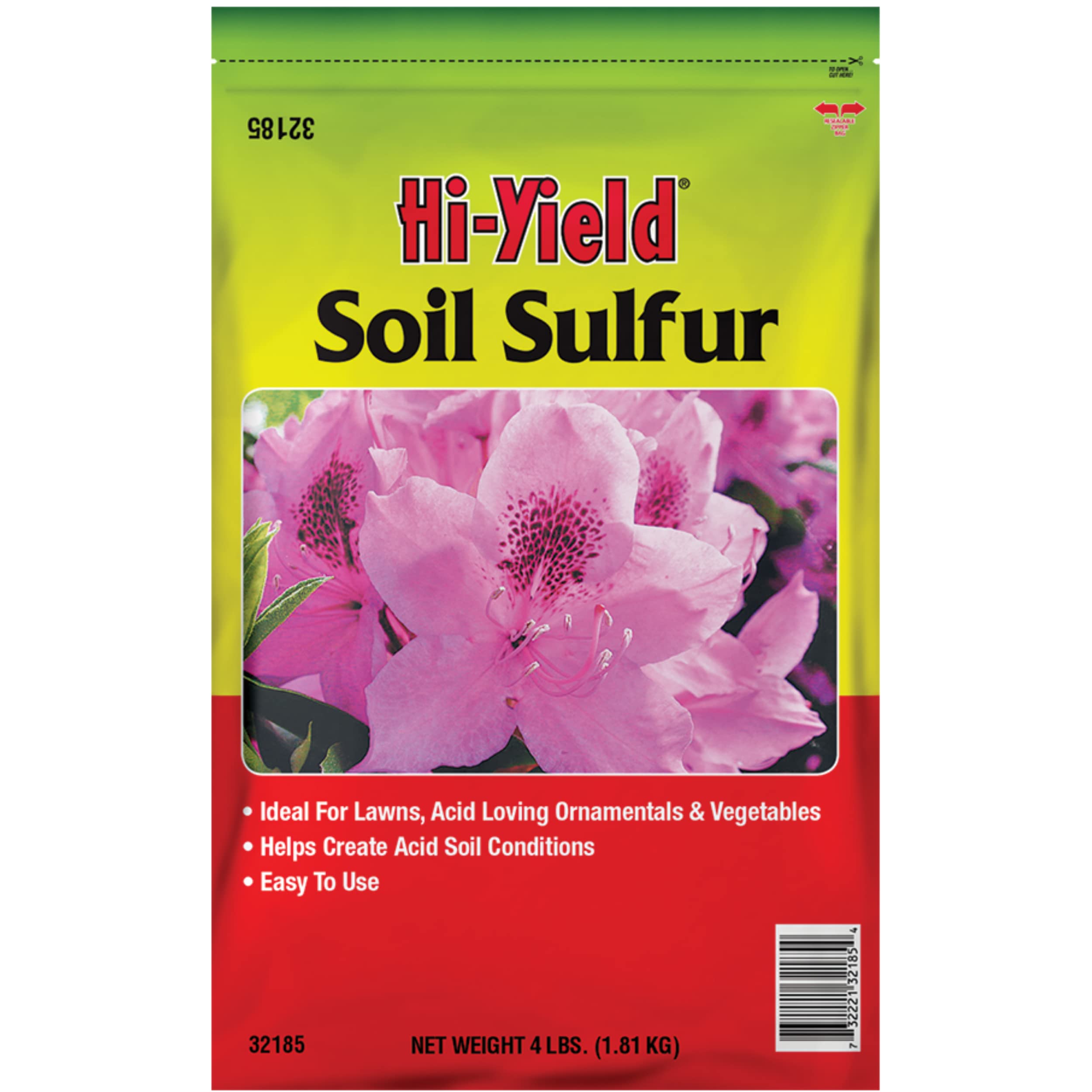 Hi-Yield (32185) Soil Sulfur (4 Lbs.)
