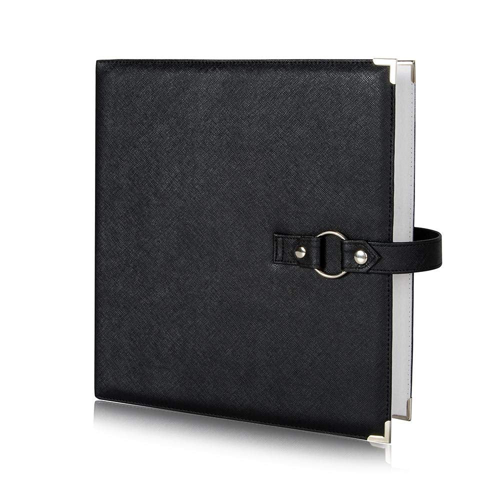 Binder by Kit xChange Storage System Black Bead Jewelry Crafts Scrapbook Hook Loop