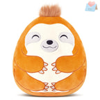 BSTAOFY 12' Cute Sloth Soft Plush Pillow Sloth Stuffed Animal Cushion Nap Pillow Birthday Valentines for Boys Girls