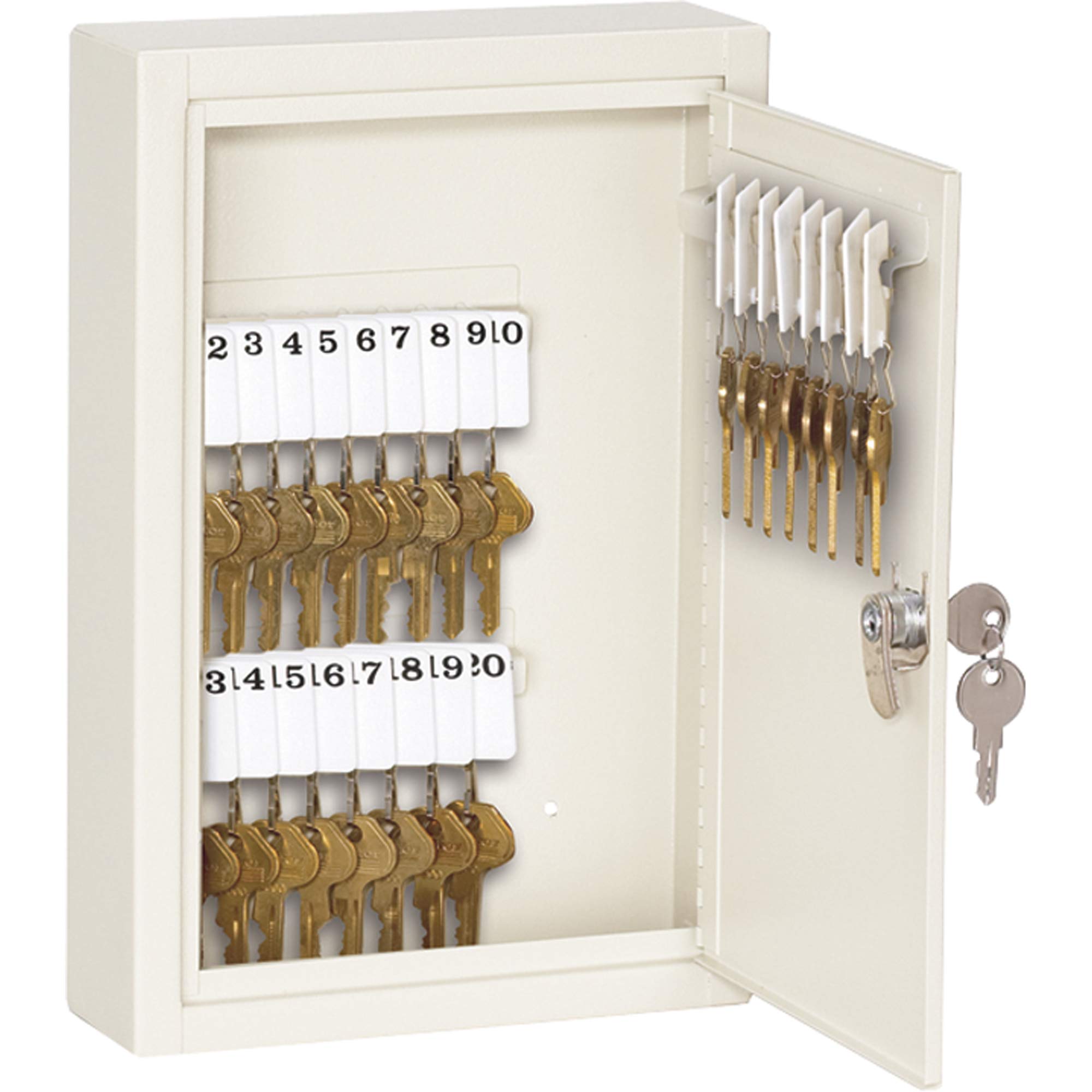 Master Lock 7122D Heavy Duty Key Cabinet, 12-Inch X 8-Inch X 2.5-Inch
