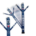 Sporticulture Football Dallas Cowboy Wacky Waving Inflatable Tube Guy with LED Lights & Built-in Blower - 6 x 36 x 96 NFL Inflat