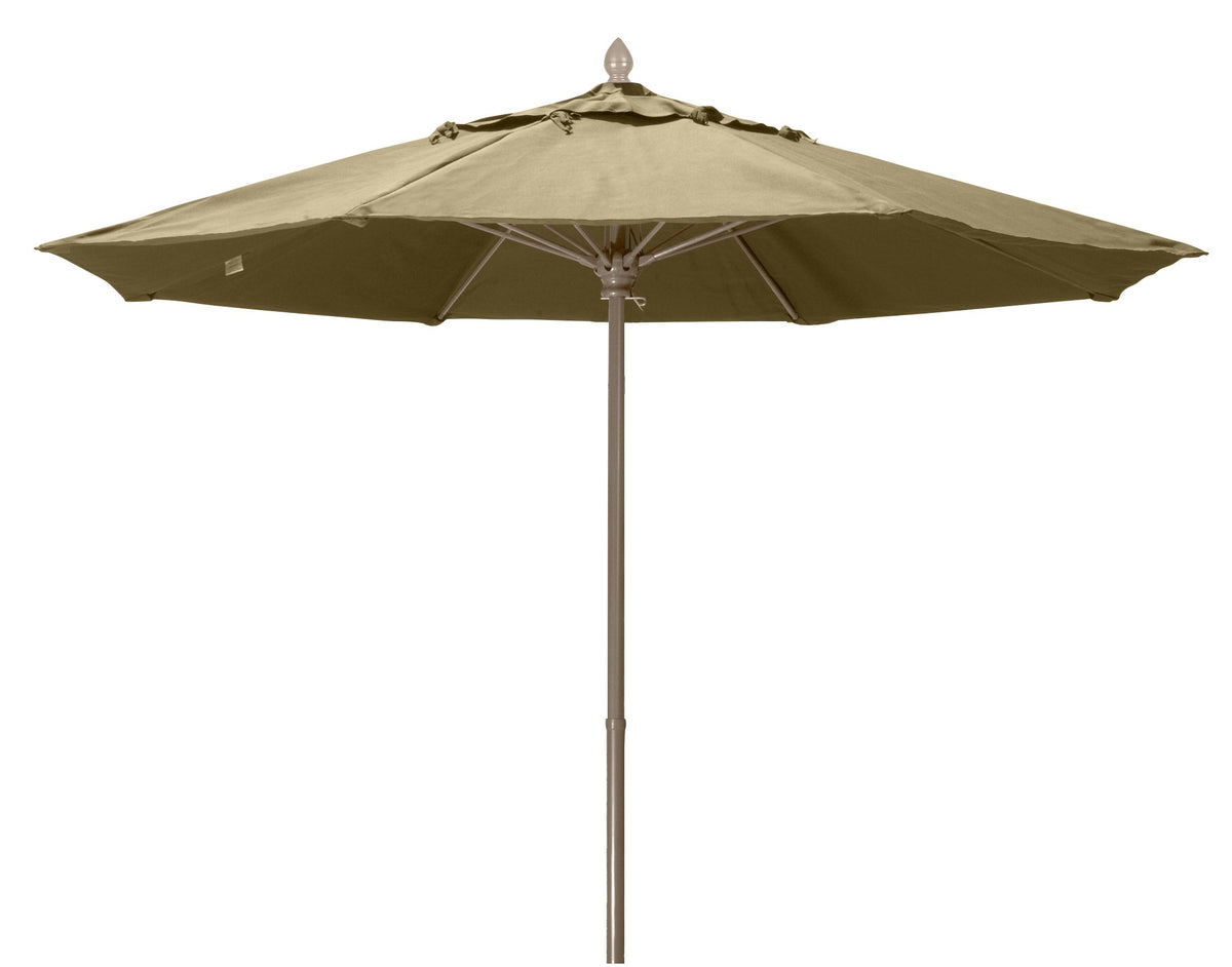 Fiberbuilt Umbrellas 7Mpucb-8600 Market Umbrella, 7.5' Marine Grade Canopy, Antique Beige