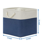 Temary Storage Baskets For Shelves 13X13 Baskets For Gifts Empty, 4 Pack Shelf Baskets Large Storage Baskets Cube Storage Bins F