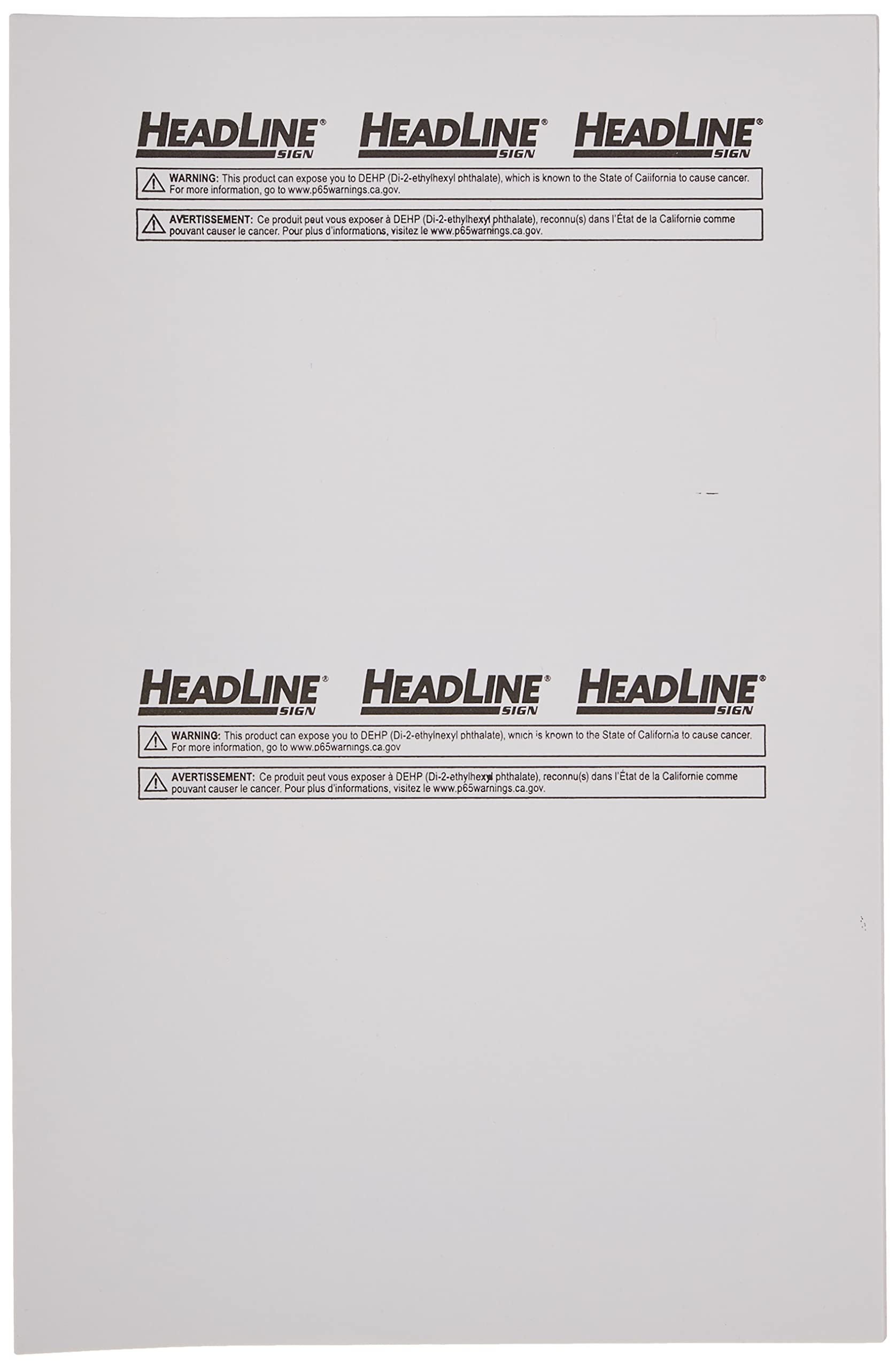 Headline Sign 32412 Stick-On Vinyl Letters, White, 4-Inch, Made In Usa