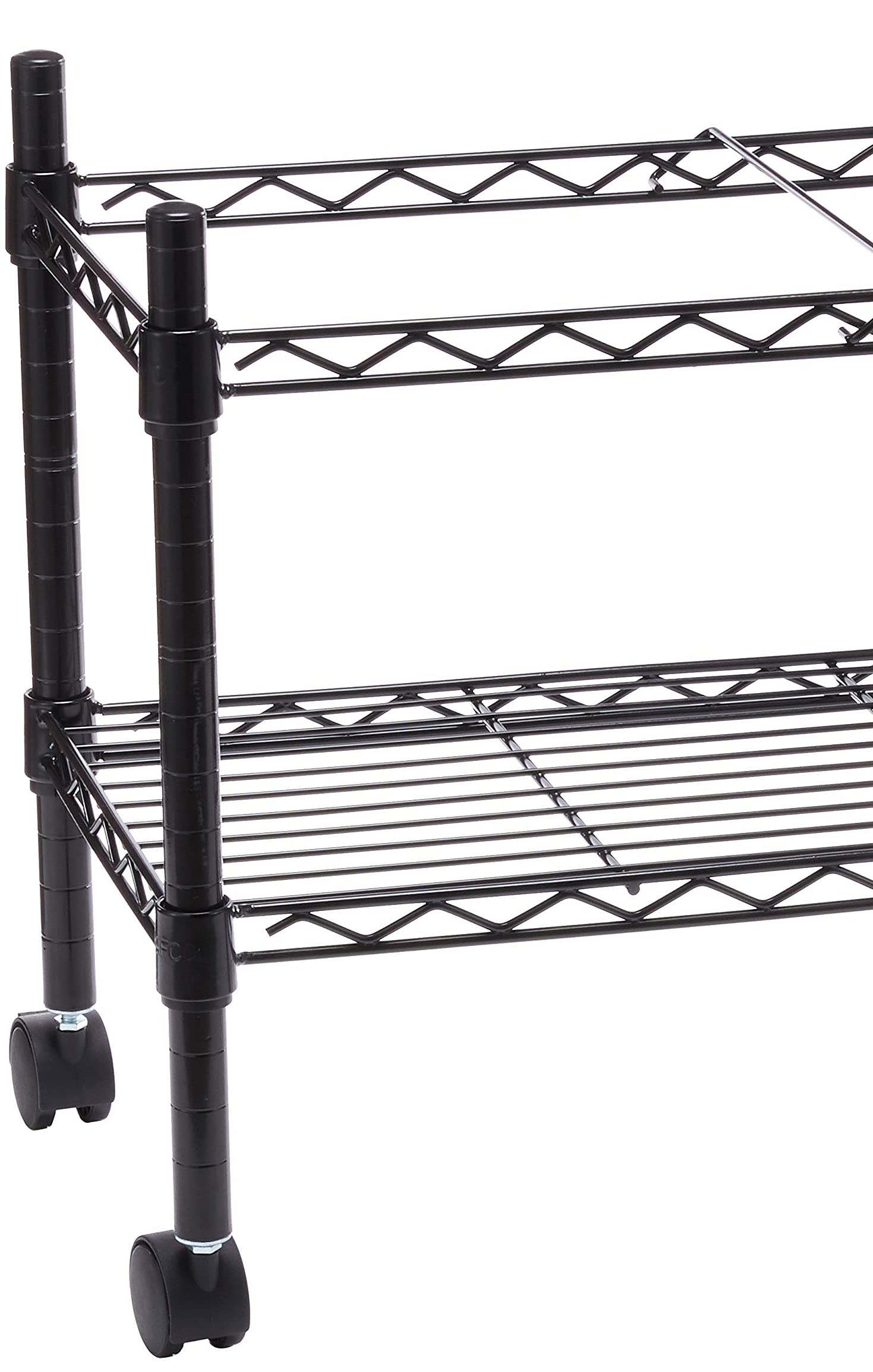 Safco Mobile File Cart, Rolling File Organizer, Fits Letter and Legal-Size Hanging Folders